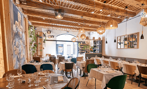 Rustic-Chic Trattoria With a Stunning Terrace for Stylish Gatherings