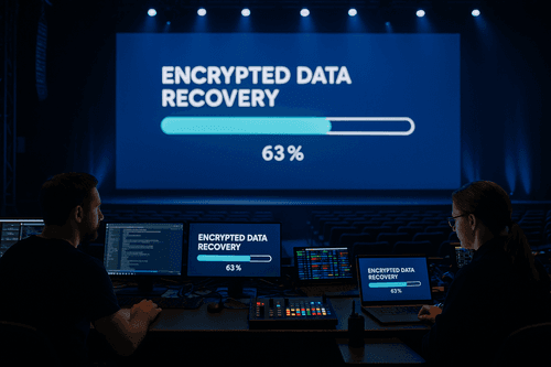 When Tech Fails: The Critical Role of Encrypted Data Recovery in Corporate Events