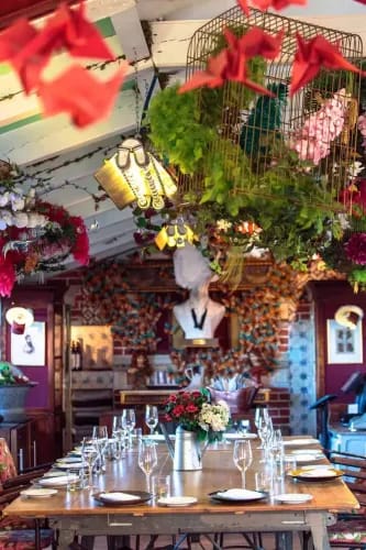 Whimsical Rooftop With a Quirky Bohemian Decor for Stylish Gatherings