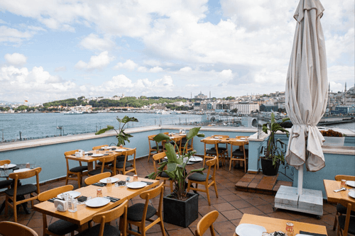 Scenic Mediterranean Sea View Terrace With Stunning Views for Corporate Gathering