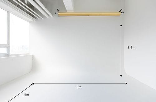 Stylish Photo Studio With Creative Lighting