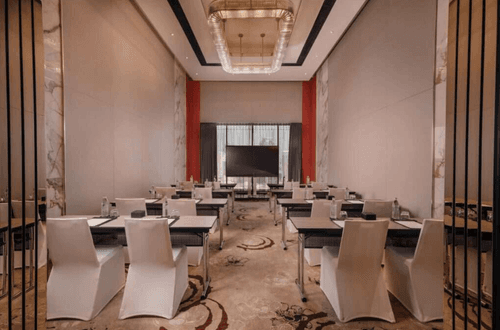 Luxurious Art Deco Meeting Room for High-Level Board Meetings