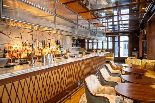 Art Deco Venue With Mediterranean Flair for Elite Luncheons