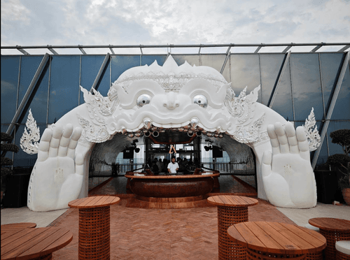 Sky-High Rooftop Bar With Thai-Inspired Decor for Unique Company Parties