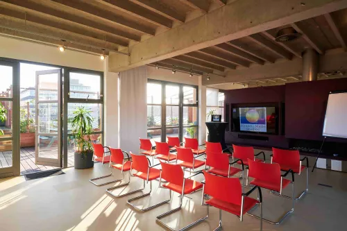 Sun-Drenched Loft With a Chic Industrial Charm for Creative Sessions