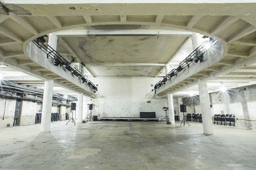 Raw Industrial Underground Theatre for Immersive Exhibitions