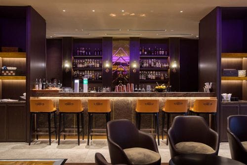 Refined and Contemporary Bar Lounge for Unwinding and VIP Gatherings
