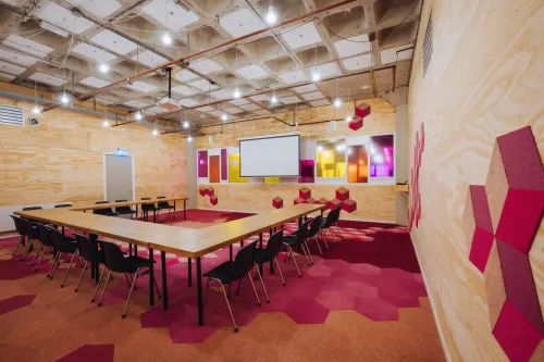 Creative Design Meeting Room for Workshops and Team Sessions