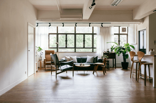 Modern Photo Studio With Mid-Century Charm