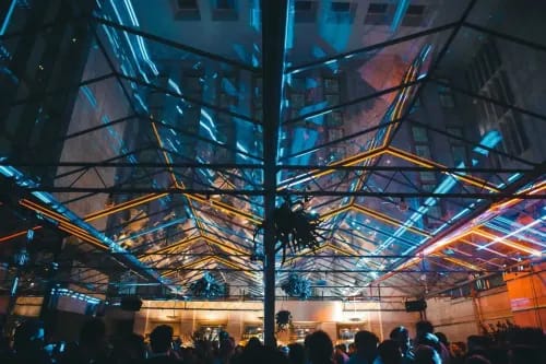 Art Deco Conservatory for Dynamic Corporate Parties