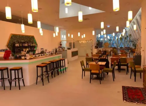 Hip Event Space Housed in a Geometrical Structure