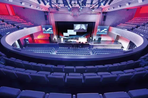 Grandiose Art Deco Theatre for International Tech Conventions