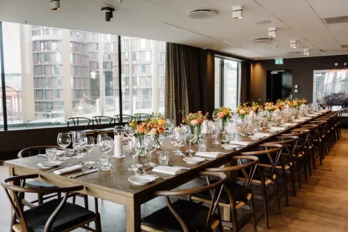 Scandi-Chic Space With Striking Panoramic Views for Stylish Gatherings