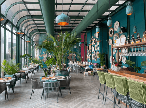 Greenhouse Event Venue with Natural Light