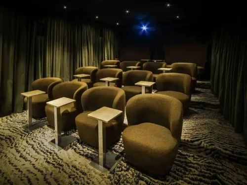 Exclusive Boutique Room With Elegant Decor for Private Screenings