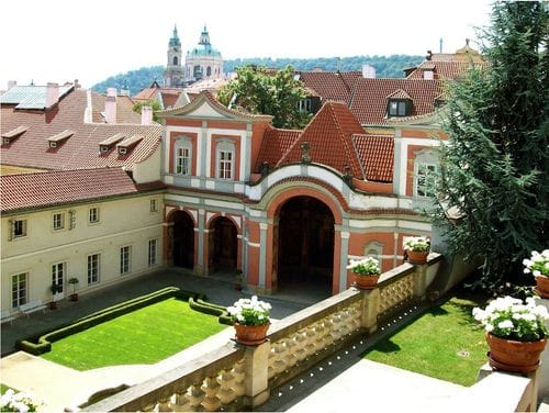 Enchanting Garden In Prague