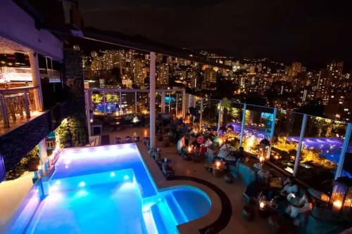 Stunning Rooftop Terrace With Panoramic Views for Dynamic Mixers