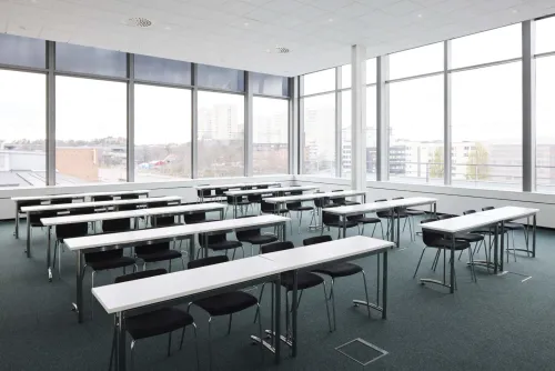 Scandinavian Hall With Rooftop Terrace and Skyline Views for Networking Events
