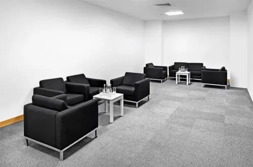 Sleek Minimalistic Venue With Black & White Accents for Intimate Gatherings