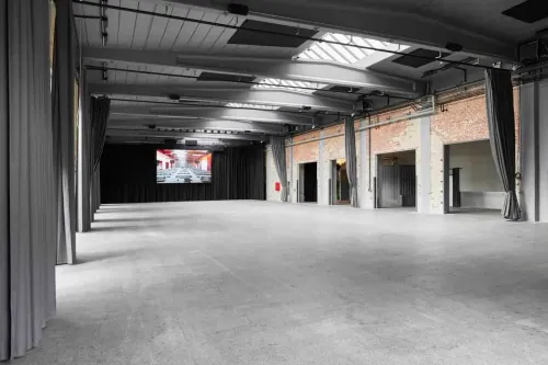 Industrial-Chic Venue With Multiple Skylights for Dynamic Events