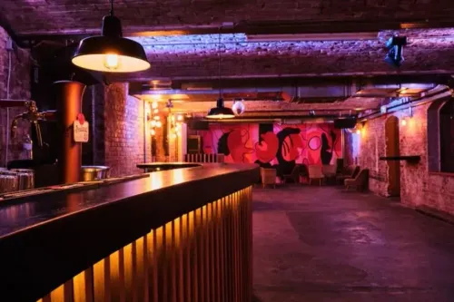 Historic Brick Vaulted Space for Afterworks