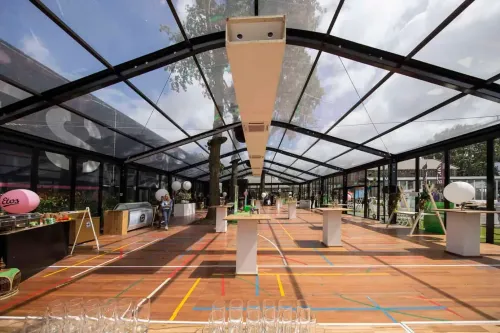 Striking Glass Pavilion & Immersive Conference Halls for High-Impact Events