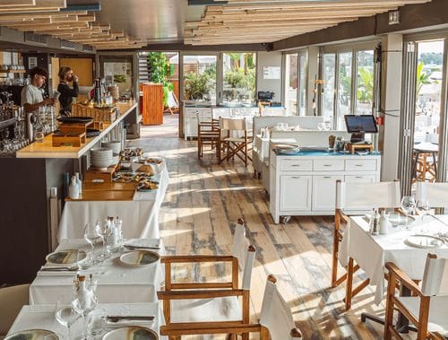 Stylish Wood-Accented Space With a Coastal Aesthetic for Exclusive Events