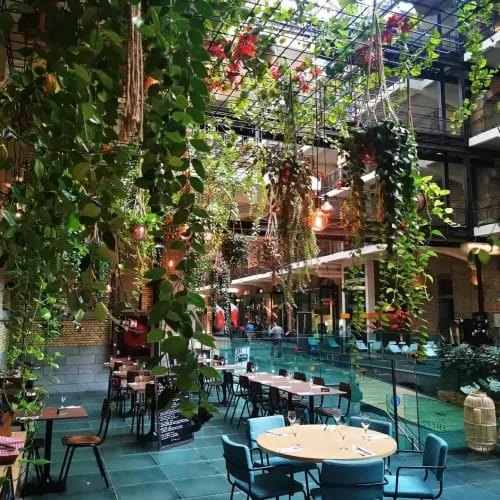 Rustic Loft Venue With Lush Greenery for Creative Corporate Events