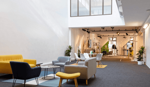 Expansive Glass-Roofed Space for Art Exhibitions and Gala Evenings