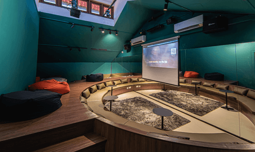 Energetic Venue with a Mini Ball Pit