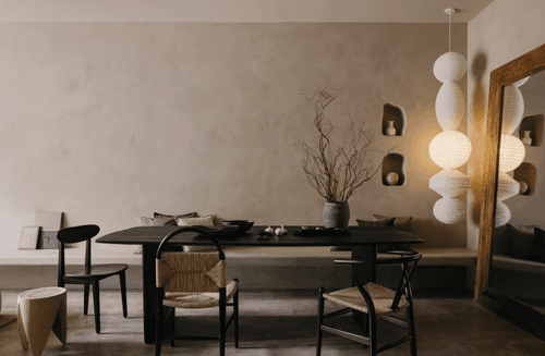 Minimalist Lounge With a Vintage Charm for Intimate After-Work Events