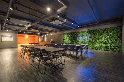 Versatile Event Space With Vibrant Interiors for Corporate Events