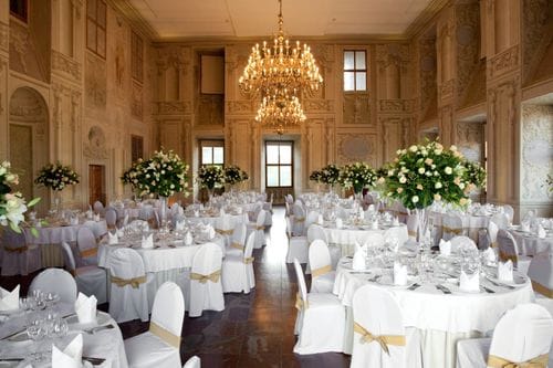Opulent 16th-Century Palace With Frescoed Ceilings for Elegant Dinners