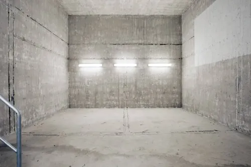 Raw Concrete Space for Immersive Exhibitions and Creative Productions