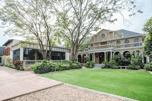 Charming European-Inspired Estate for Luxurious Garden Events