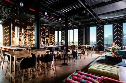 Modern Chic Rooftop With Panoramic Views for Lively Company Parties