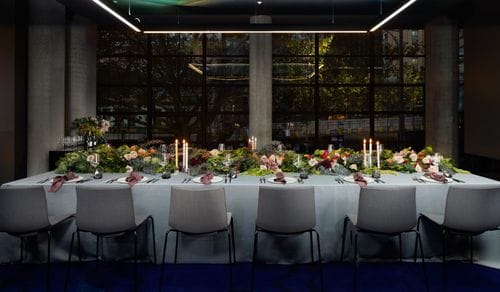 Sophisticated Meeting Room With City Views