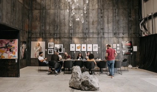 Unique Event Venue With Edgy Minimalist Design. The Warehouse