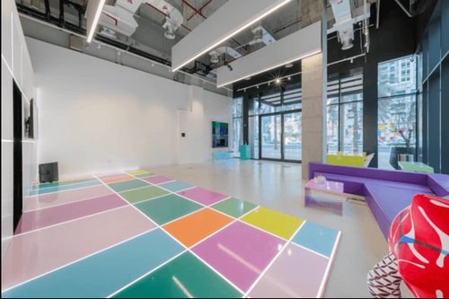 Futuristic Event Lab With Immersive Tech for Brand Activations. Art in Space 