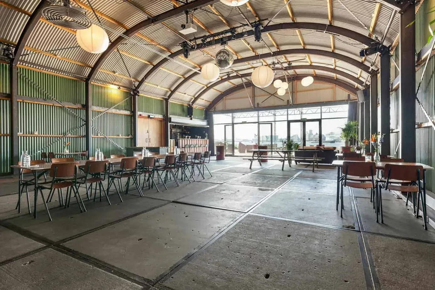 Hip Waterfront Venue With an Industrial-Chic Design for After-Work ...