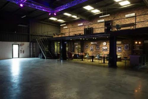 Industrial-Chic Warehouse for Dynamic Brand Activation Events. Warehouse Four