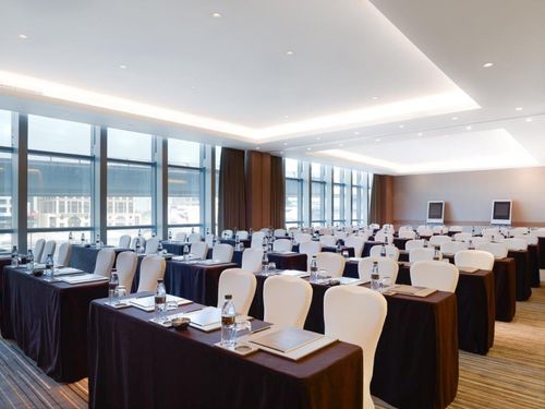 Elegant Minimalistic Meeting Hall for Dynamic Seminars and Workshops. Sofitel