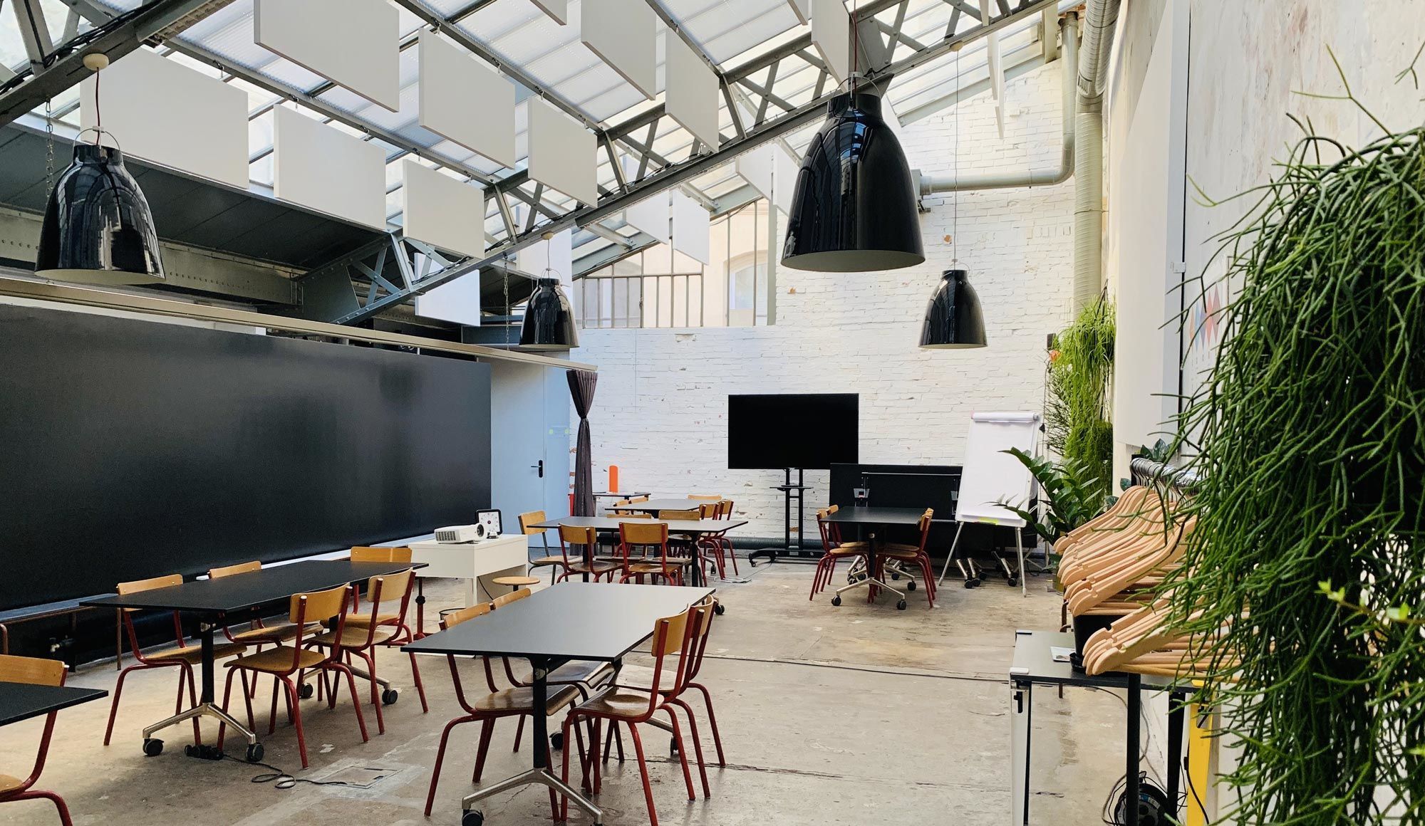 Rustic Seminar 1850s Industrial Building With Rustic Flair for Educative Seminars in Paris