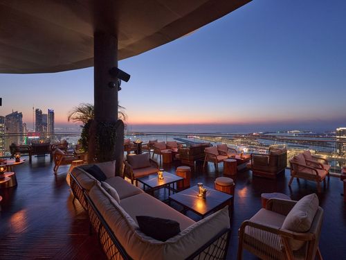 Panoramic Skyline Rooftop With a Luxurious Setup for Sunset Soirees. ATTIKO