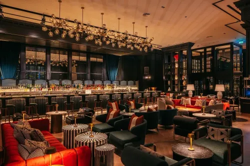 Luxe 70s-Style Venue With Stunning Views for Corporate Soirées. Chic Nonna