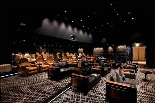 Captivating Theatre With a Contemporary Setup. Paramount Hotels. Screening Room