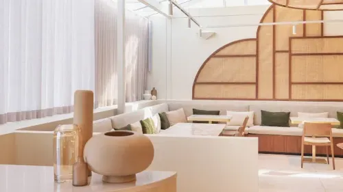Charming Café Venue With Contemporary Design. Society